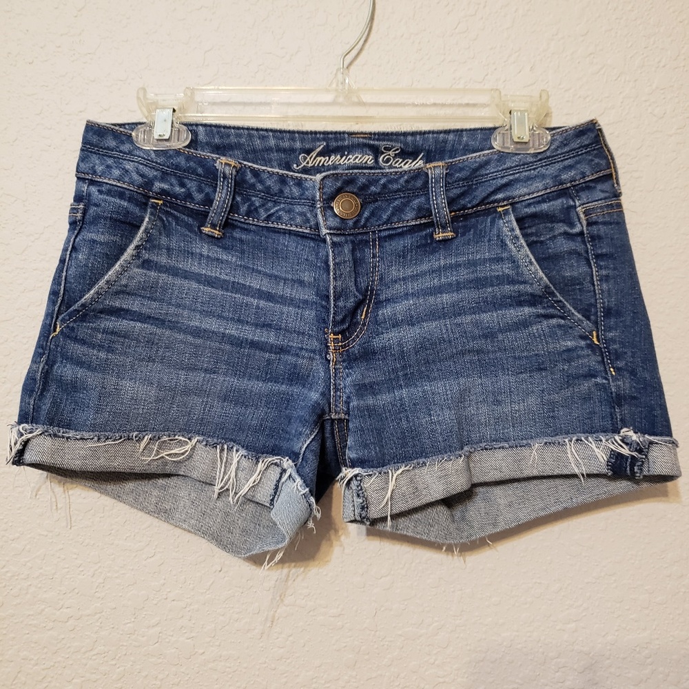 American Eagle Button pocket shorts size 4